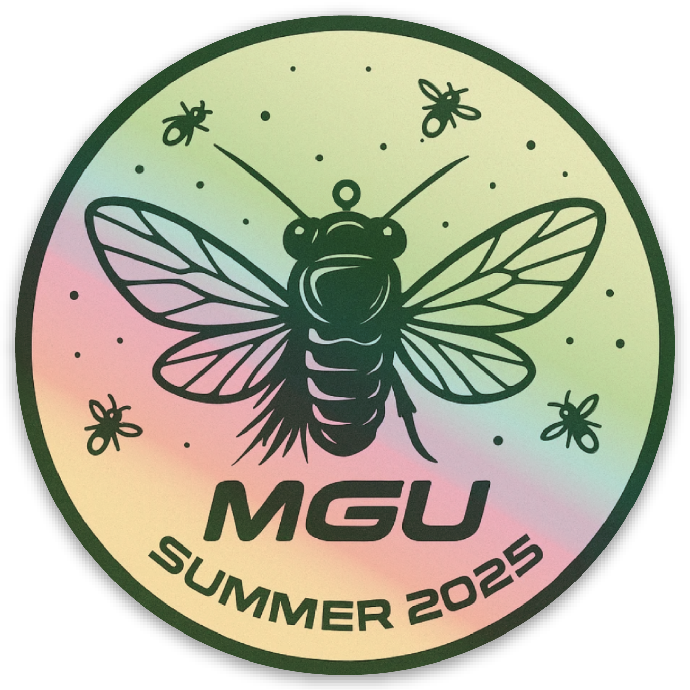 MGU Summer 2025 Cicada Sticker